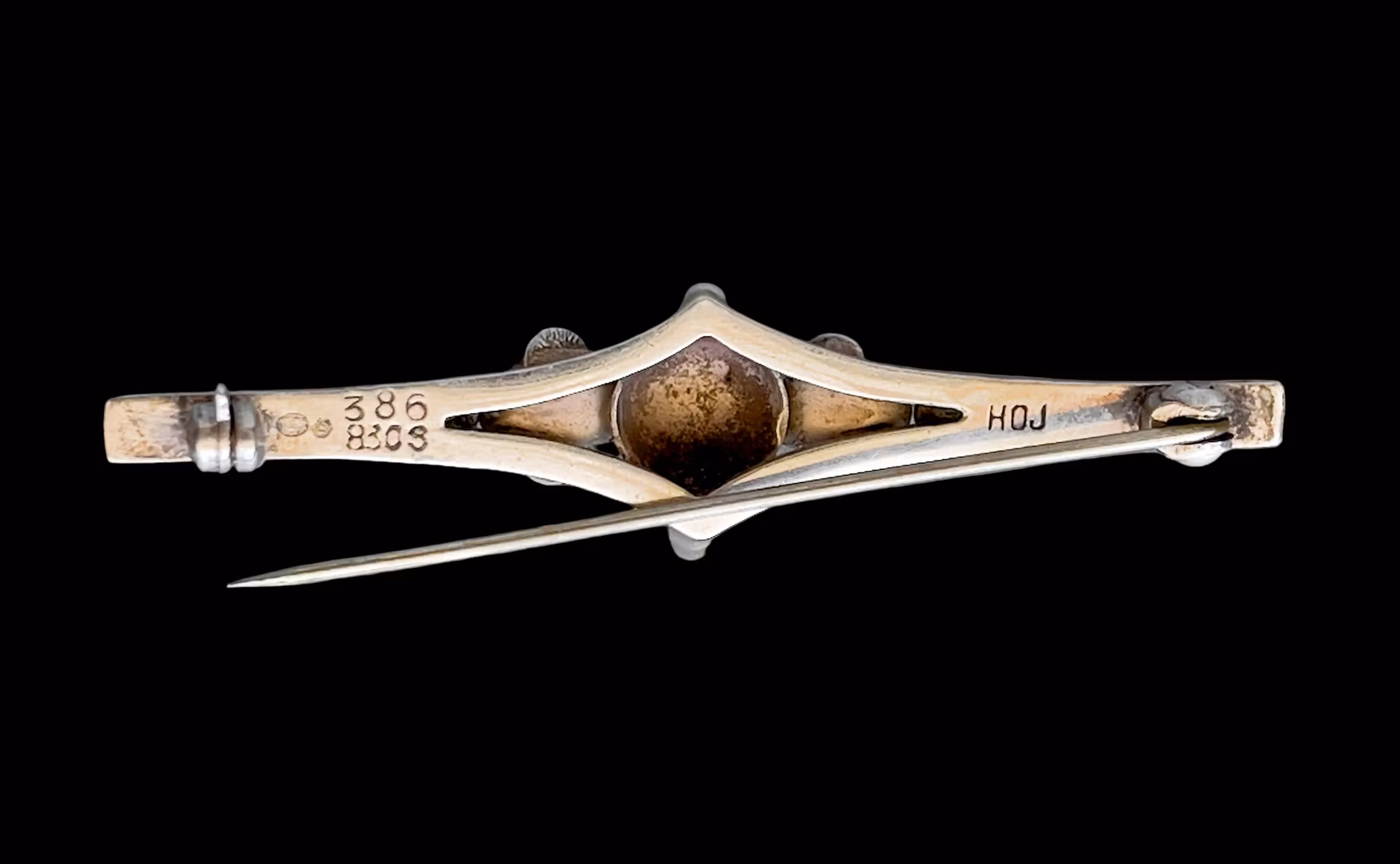 Hermann Ole Jacobsen (HOJ) - Broche in 830 zilver - Denemarken
