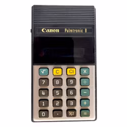 Canon Palmtronic 8 LD 84 - Vintage kalkylator - Original fodral