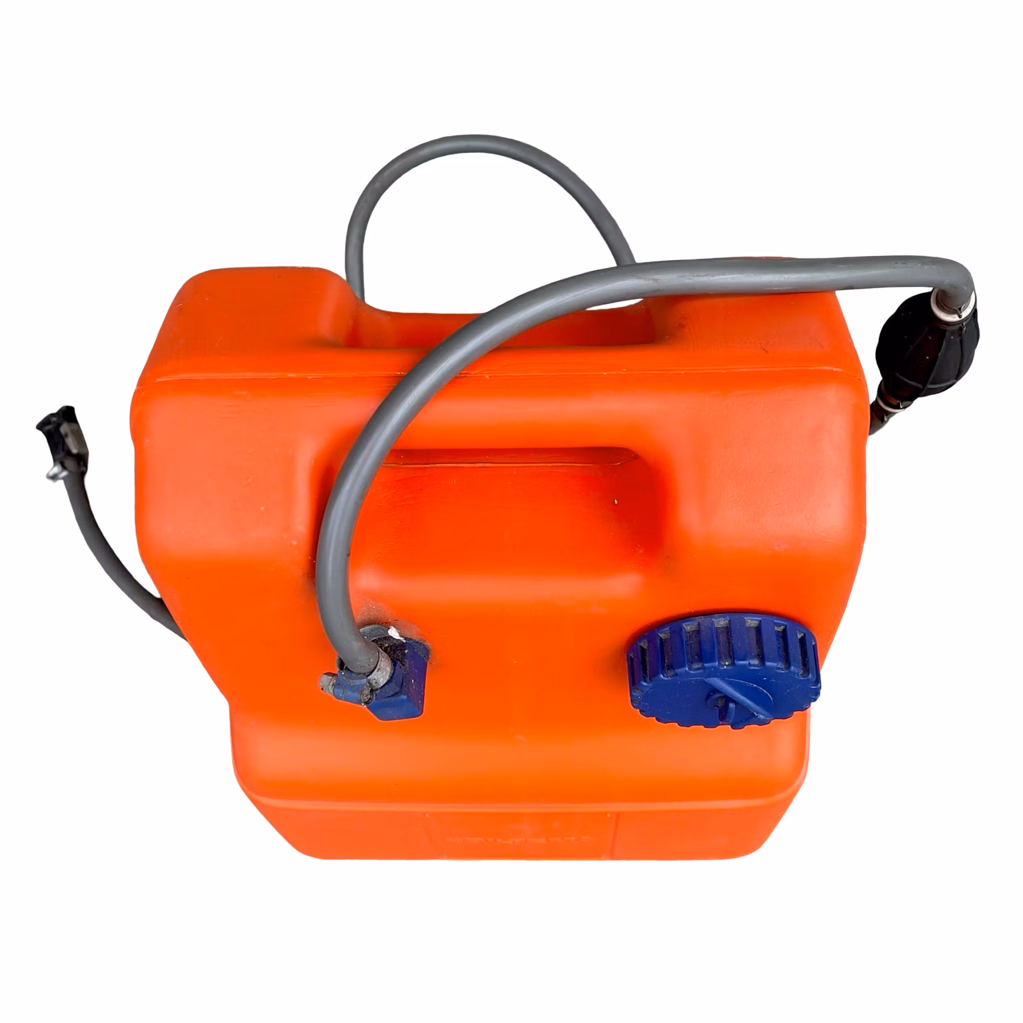 Bärbar bränsletank 12 liter - Biltema / Can Marine Plastics - Bränsleslang och primerpump