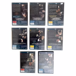 Beck DVD samling - 8 filmer med Peter Haber & Mikael Persbrandt - Svensk kriminal klassiker