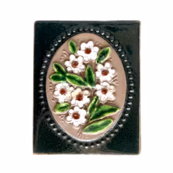 Jie Gantofta väggplatta - Aimo Nietosvuori - Blommor - Nr 711