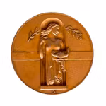 Gerda Qvist (1946) - Finsk brons medalj - Benignitatis Humanae - Memor