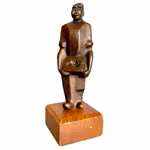 Axel Olsson (1919-2001) - Brons skulptur på träsockel - Signerad