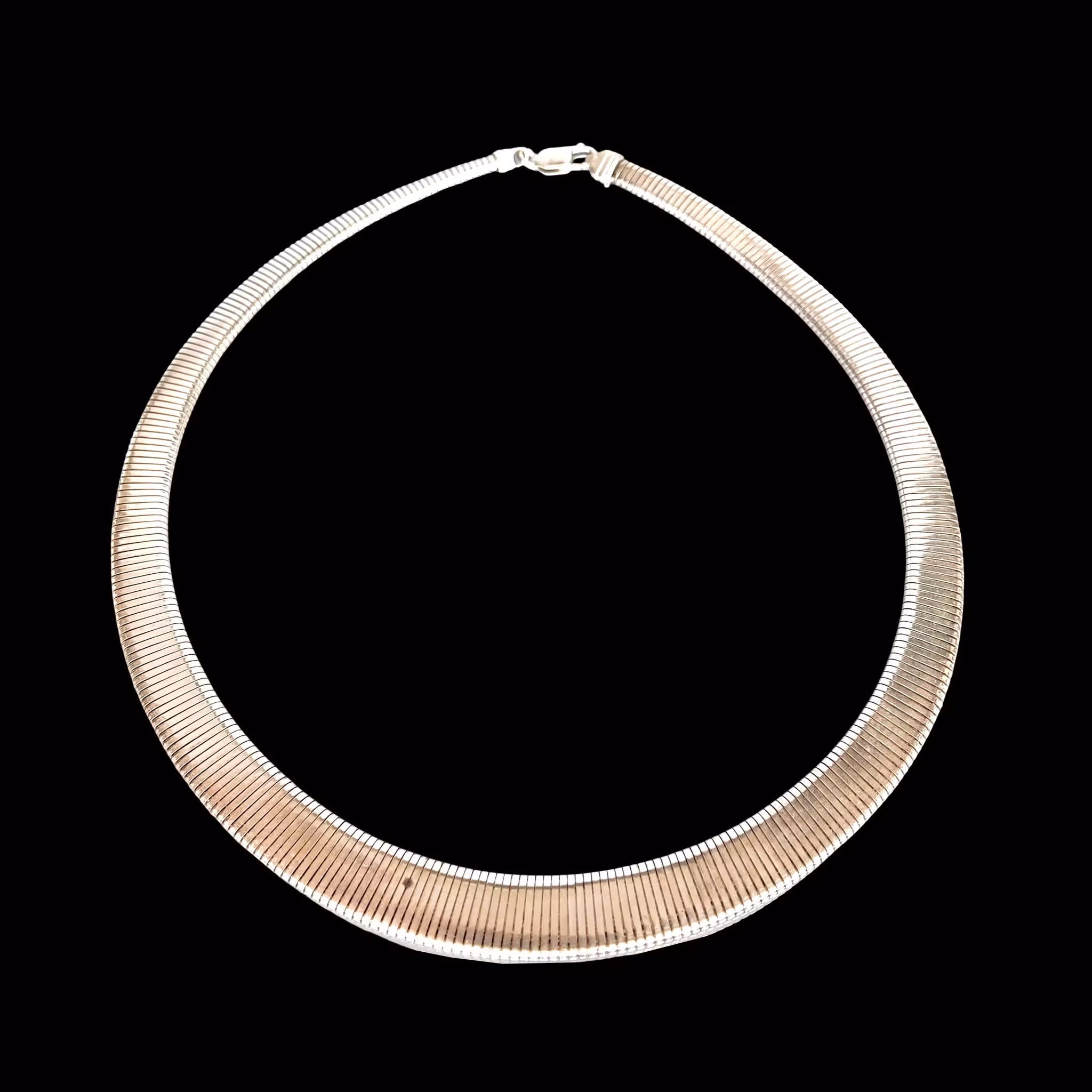 Ormlänk Halsband i sterling silver 925 - GFAB - Snake Chain
