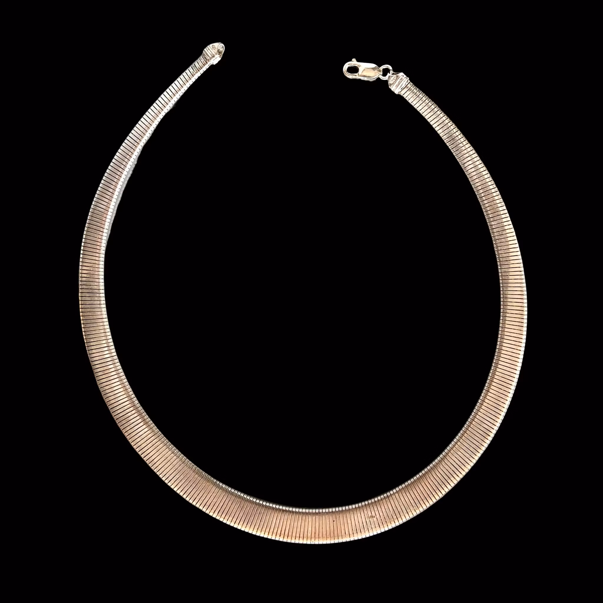 Ormlänk Halsband i sterling silver 925 - GFAB - Snake Chain