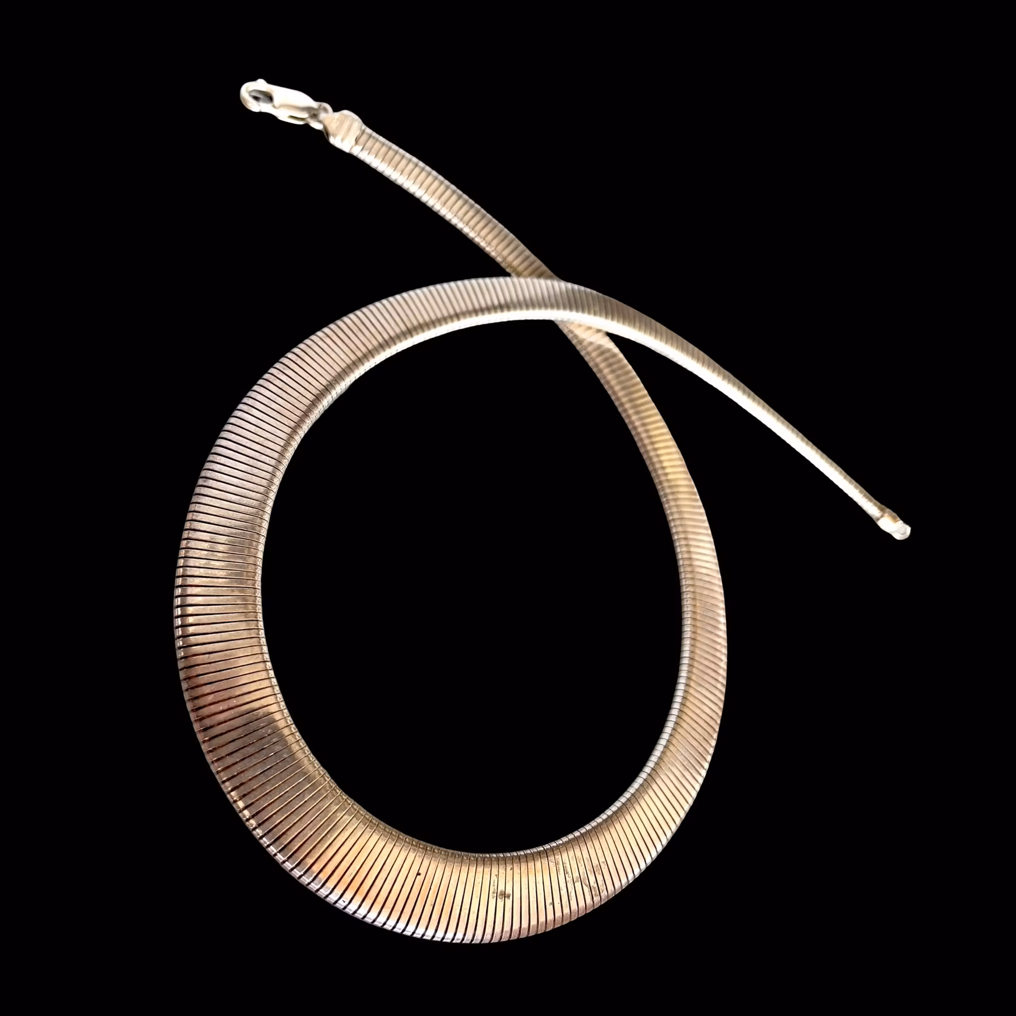Ormlänk Halsband i sterling silver 925 - GFAB - Snake Chain