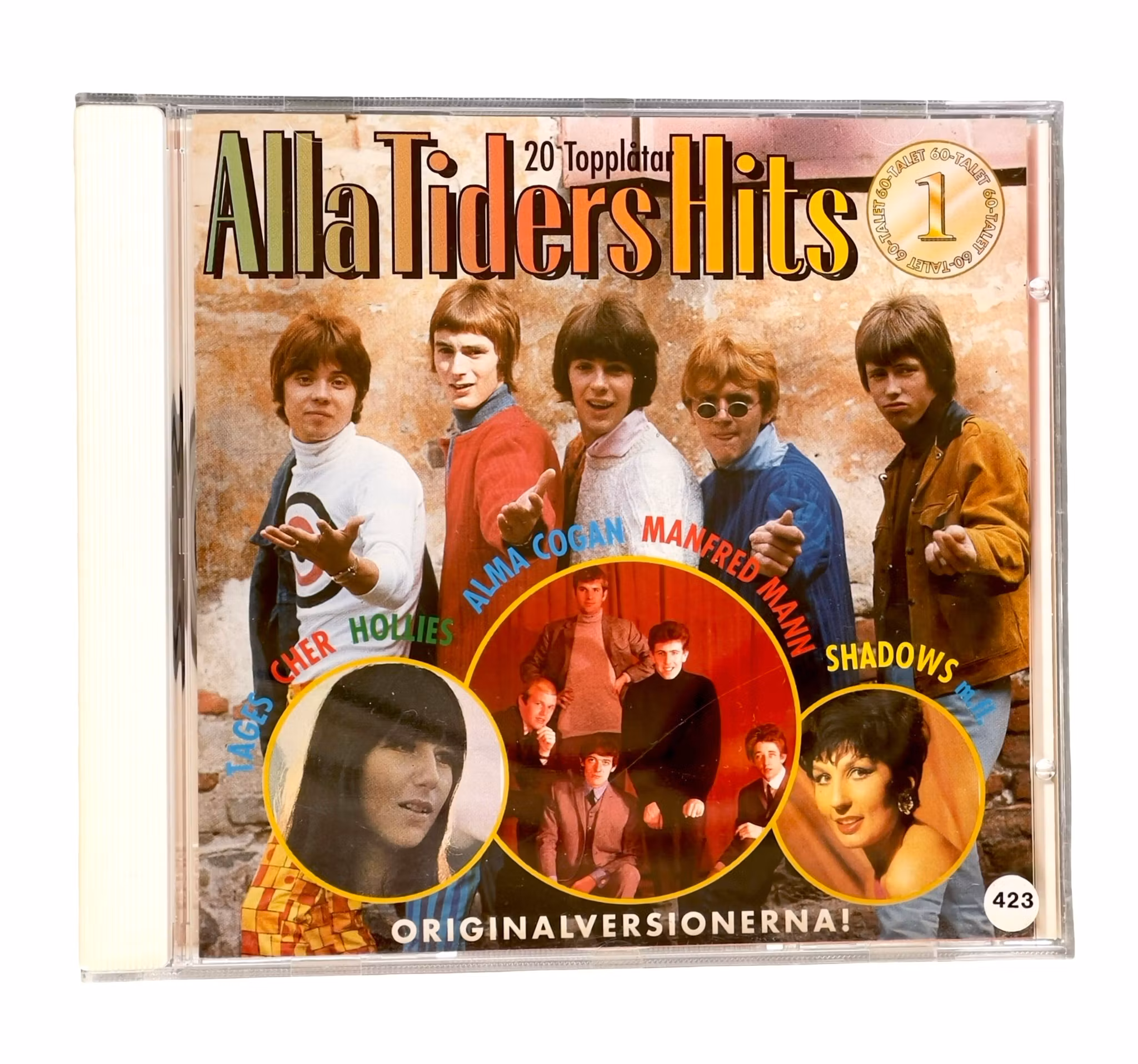 Alla Tiders Hits - 20 Topplåtar från 60-talet Vol. 1 (CD, EMI, 1996)