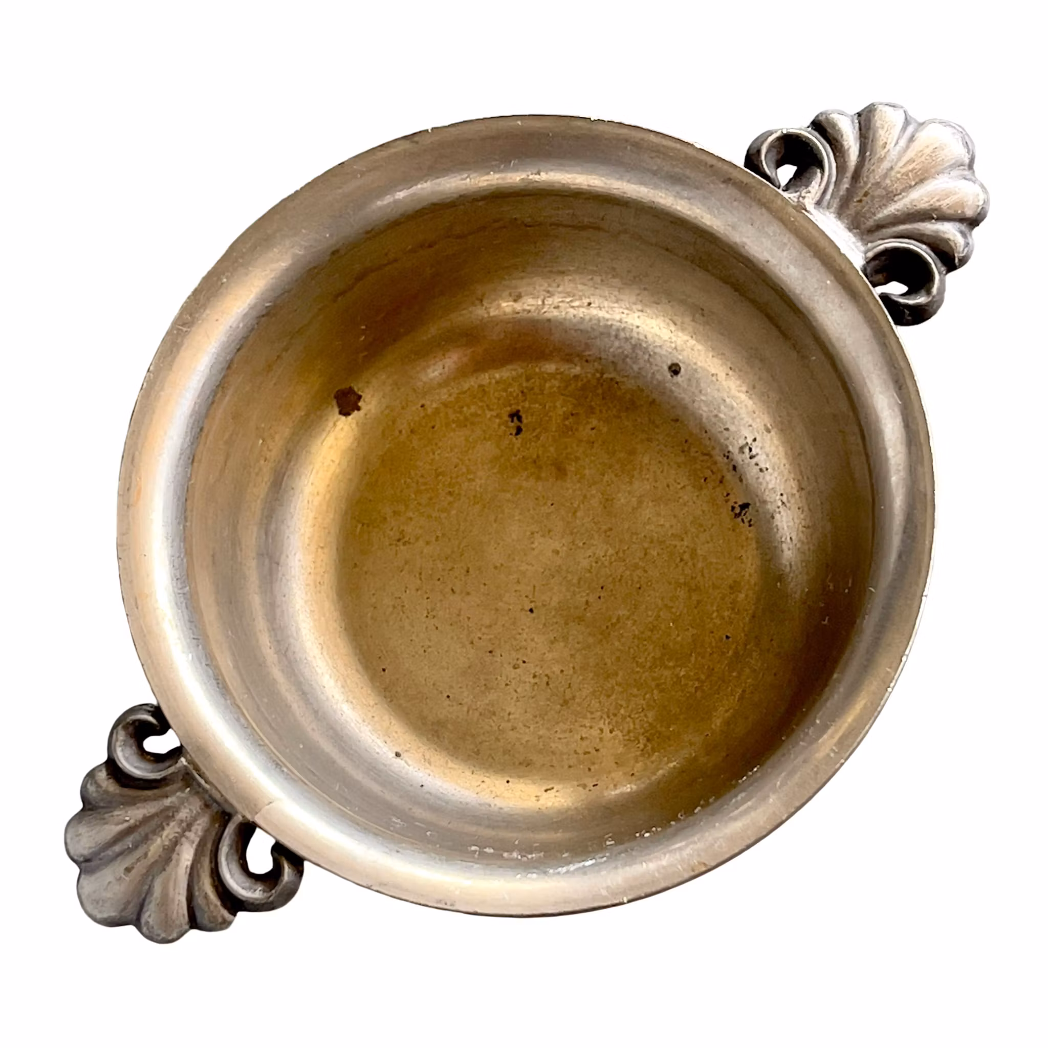 Vintage tennskål med handtag - Svenskt Tenn Handarbete R9 - Svenskt konsthantverk