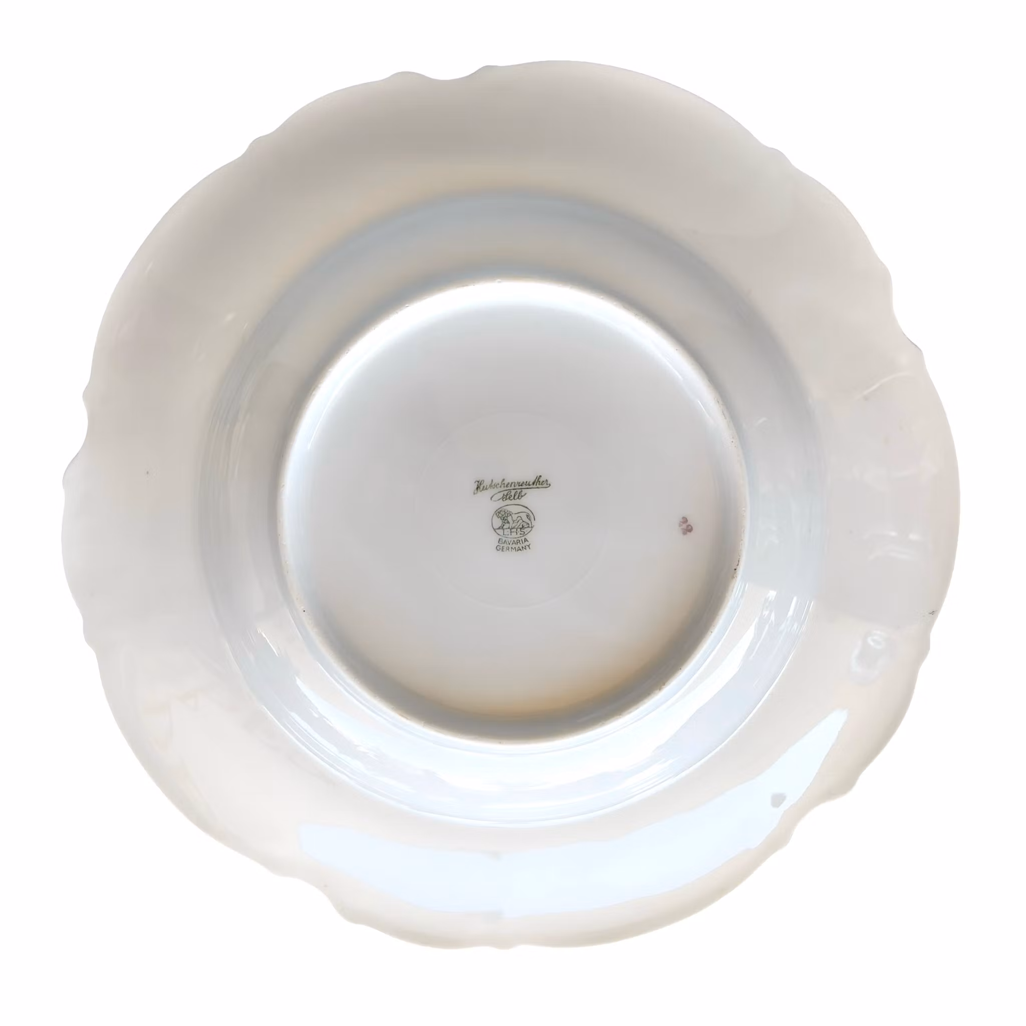 6 st Djupa tallrikar Hutschenreuther Selb Bavaria - Ø 25 cm