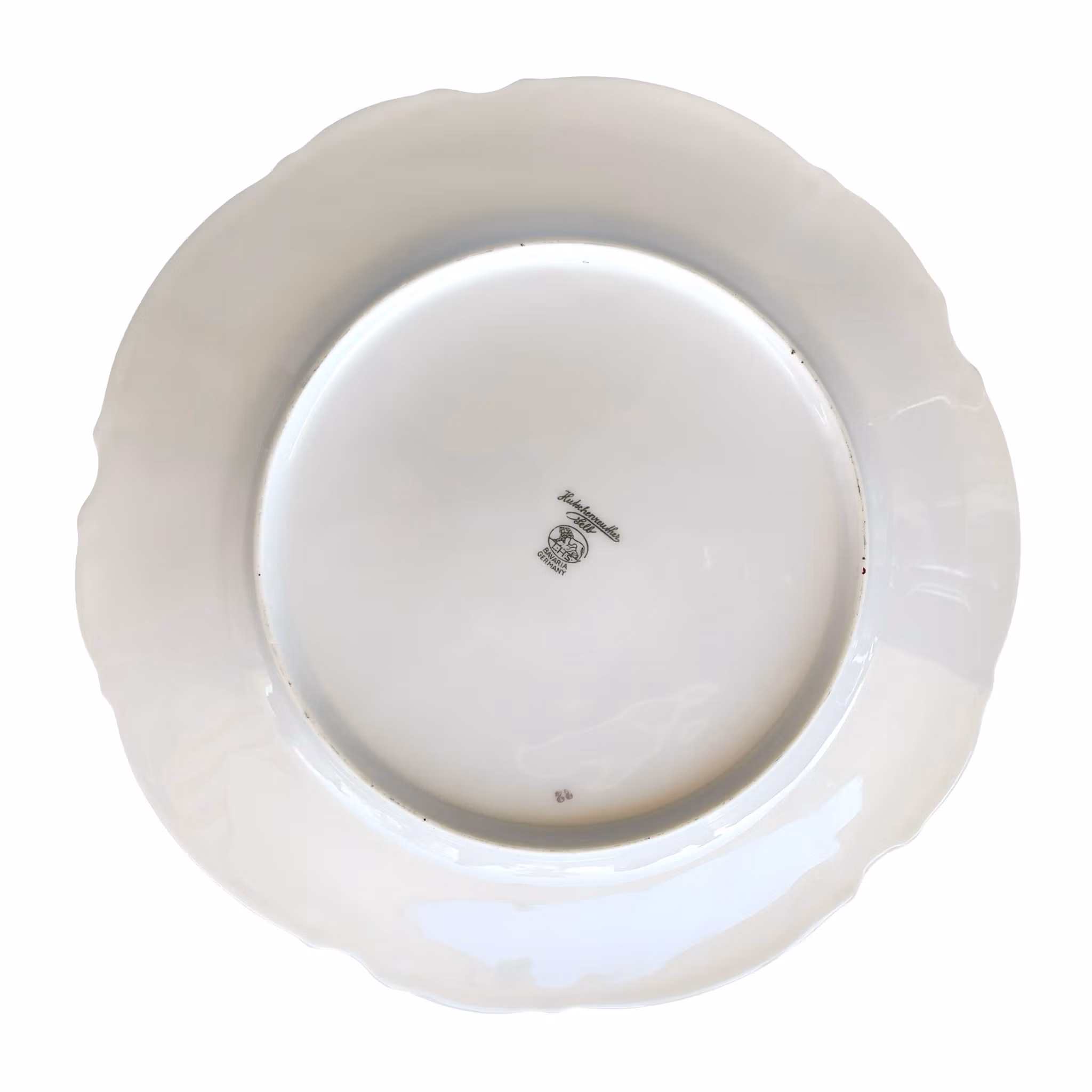 6 st Flata tallrikar Hutschenreuther Selb Bavaria - Ø 26 cm