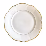 6 st Flata tallrikar Hutschenreuther Selb Bavaria - Ø 26 cm