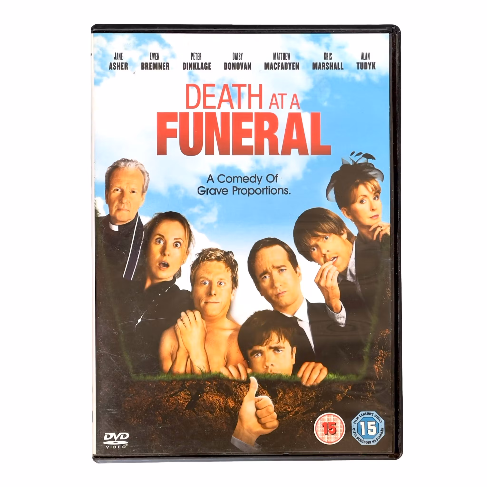 Death at a Funeral (2007) DVD - Brittisk komediklassiker - Frank Oz