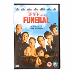 Death at a Funeral (2007) DVD - Brittisk komediklassiker - Frank Oz