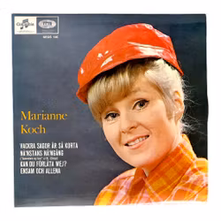 Marianne Koch - Les beaux contes de fées sont si courts EP original suédois (1966)