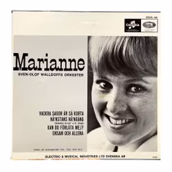 Marianne Koch - Les beaux contes de fées sont si courts EP original suédois (1966)