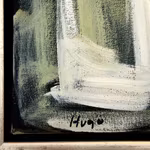 Hugo - Abstrakt figurkomposition - Modern oljemålning - Signerad