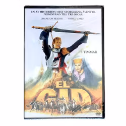 El Cid (1961) - Inplastad DVD - Charlton Heston - Sophia Loren