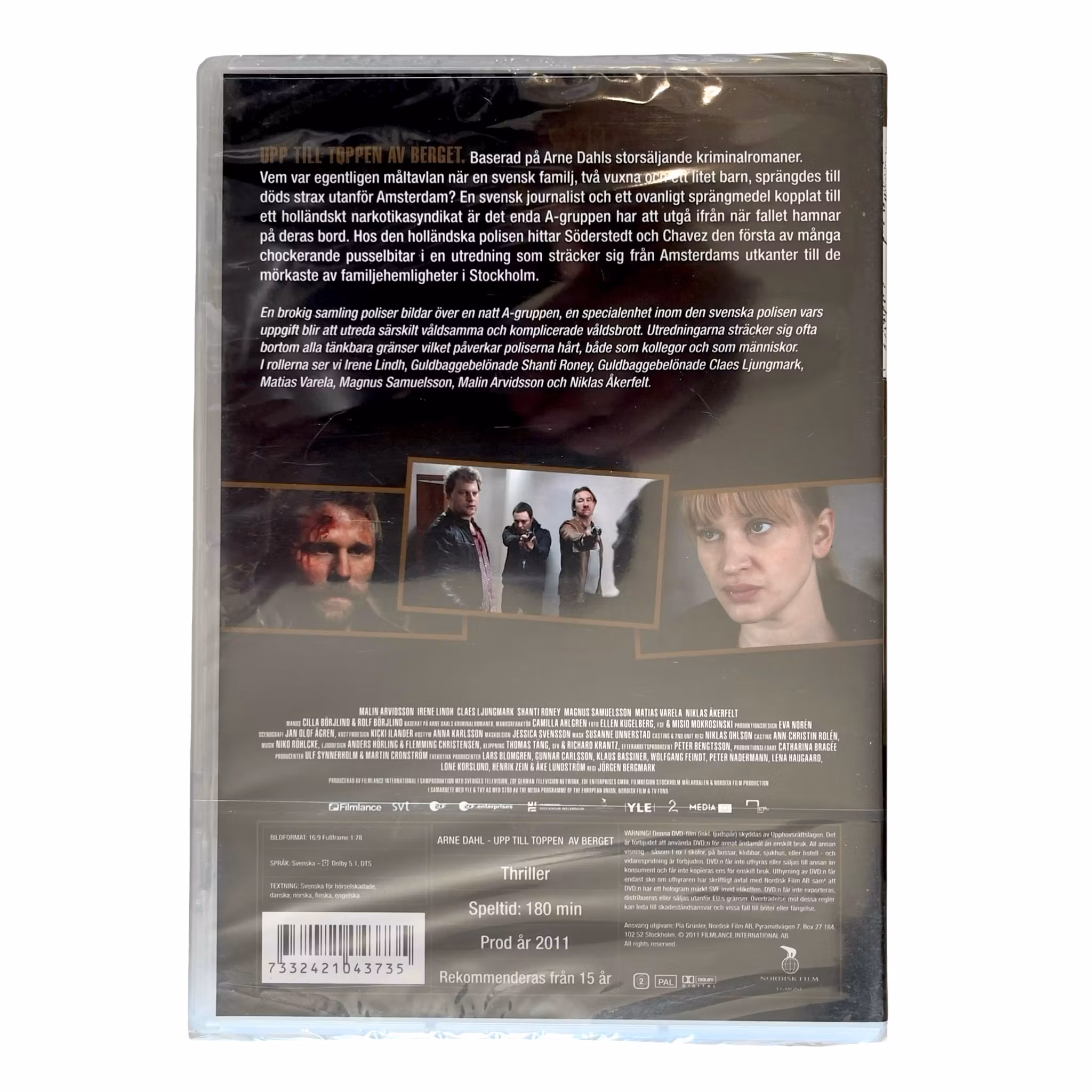 Arne Dahl - Upp till toppen av berget (2011) - Inplastad DVD