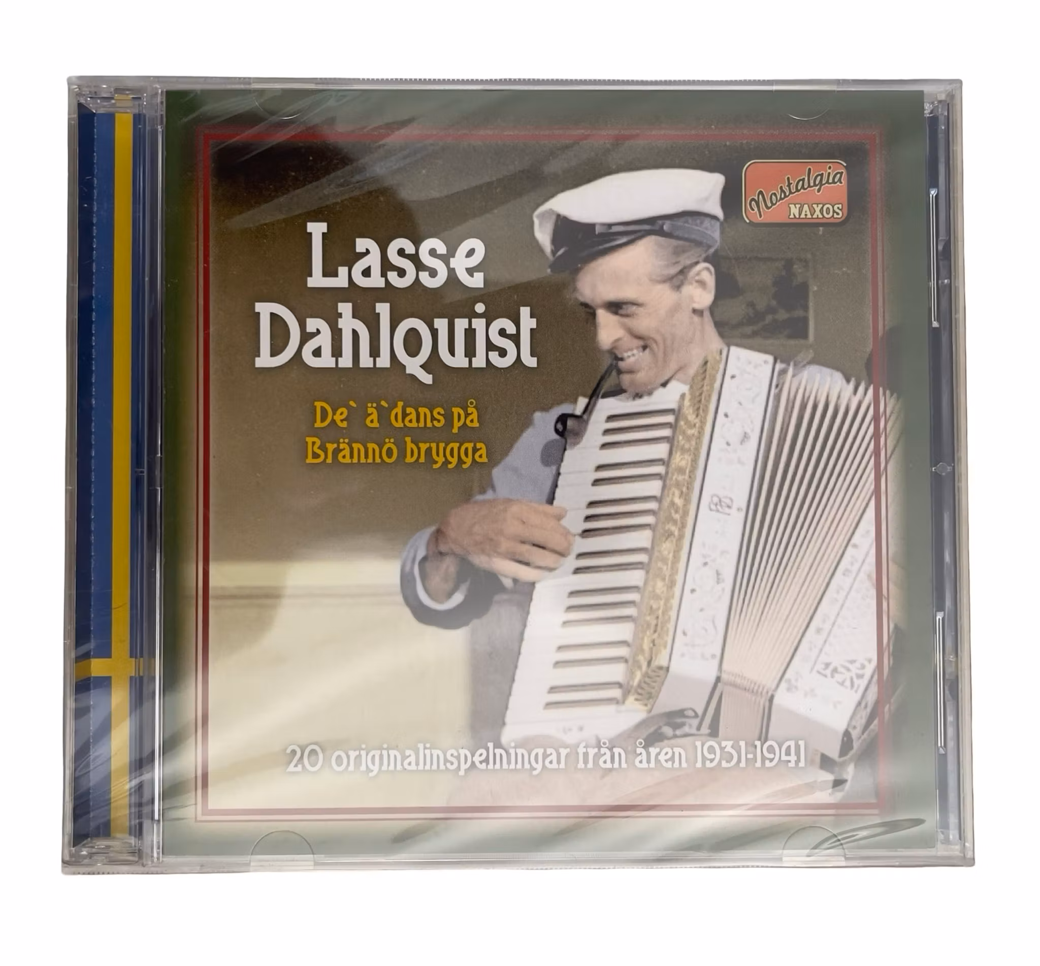 Lasse Dahlquist - De' ä' dans på Brännö brygga ( Inplastad CD) - 20 inspelningar 1931-1941 - Naxos Nostalgia