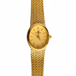 YLANSAC Elegant damarmbandsur - Japan Quartz - Guldfärgad med metallarmband