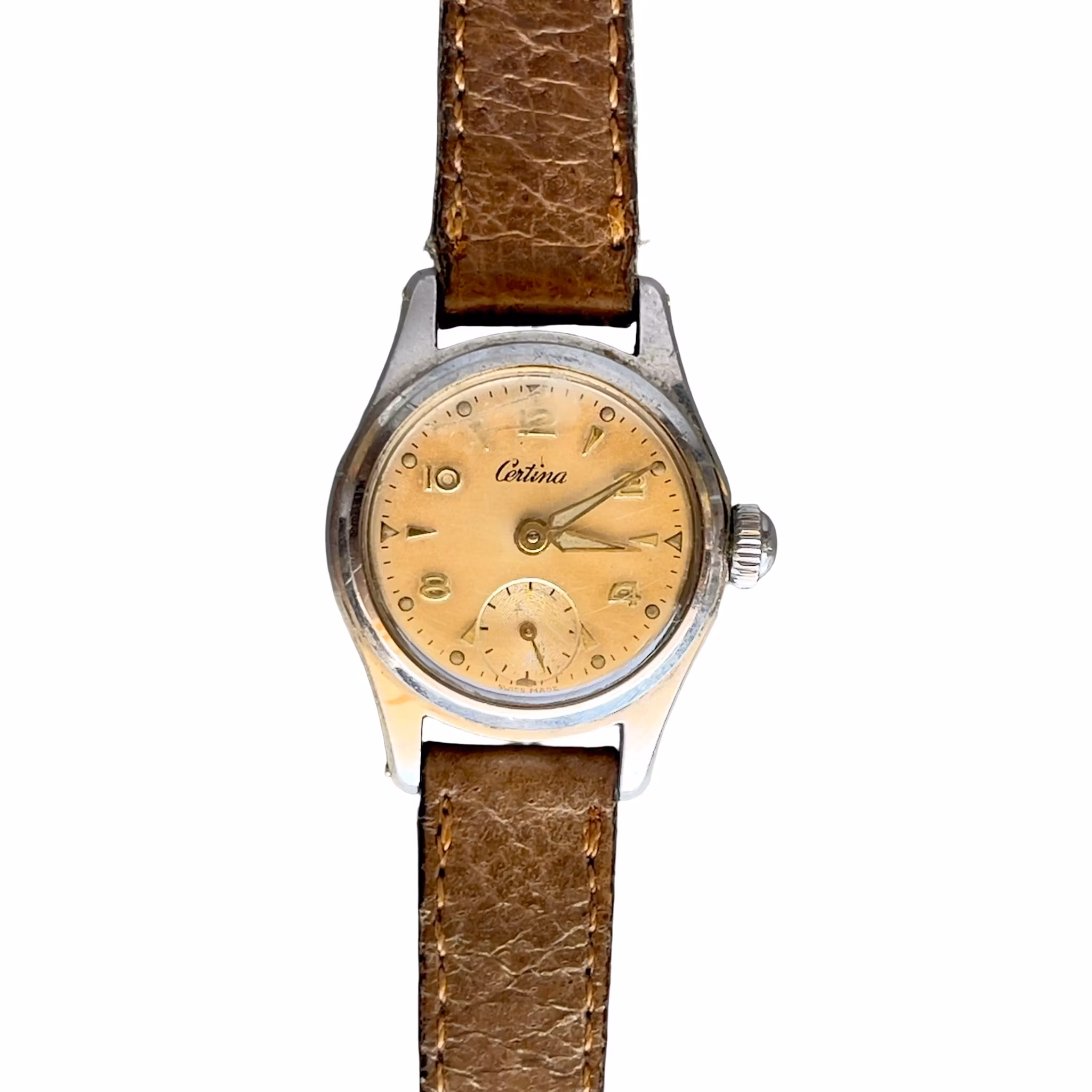 Vintage Certina Damur - Mekaniskt armbandsur - Schweiz ca 1940-tal