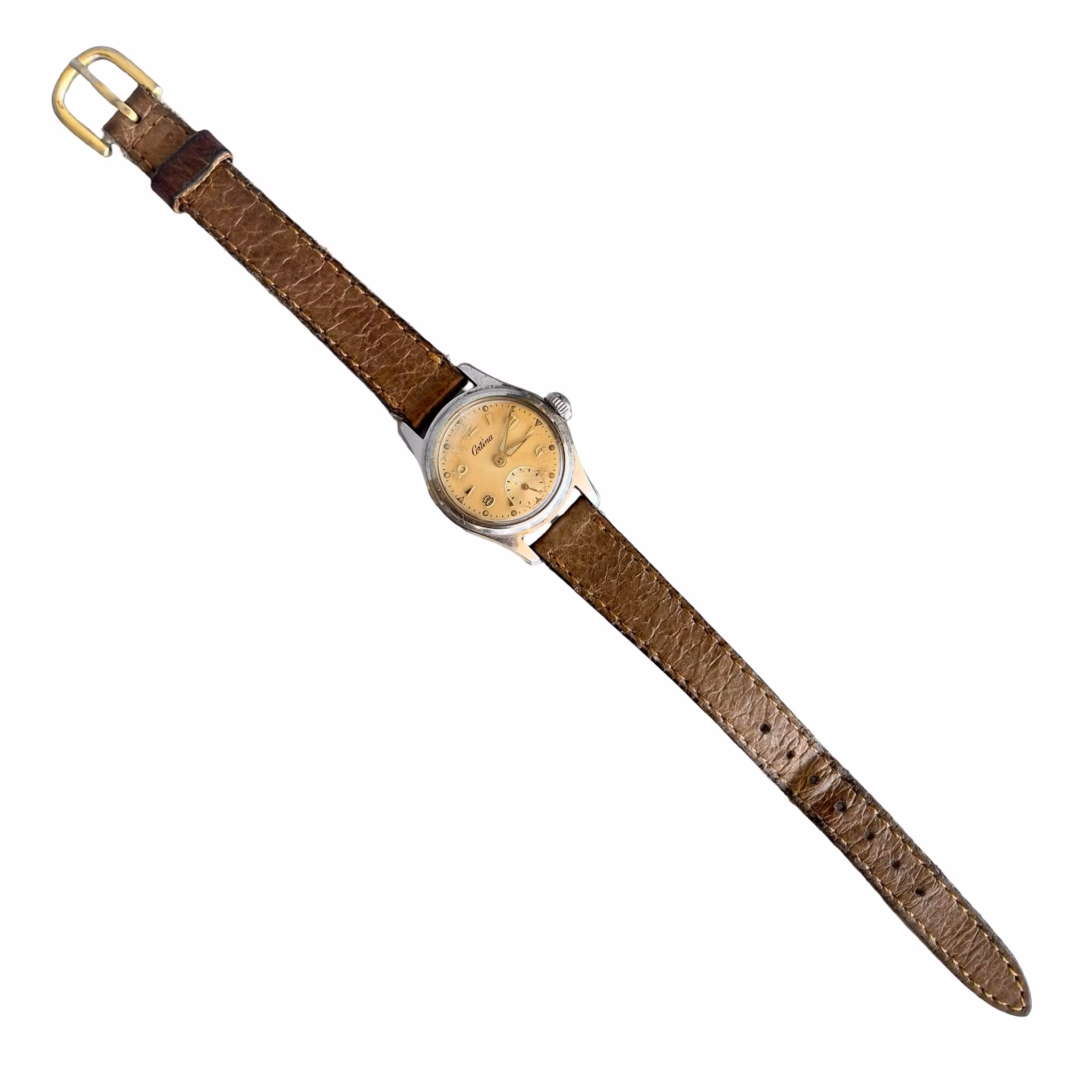 Vintage Certina Damur - Mekaniskt armbandsur - Schweiz ca 1940-tal