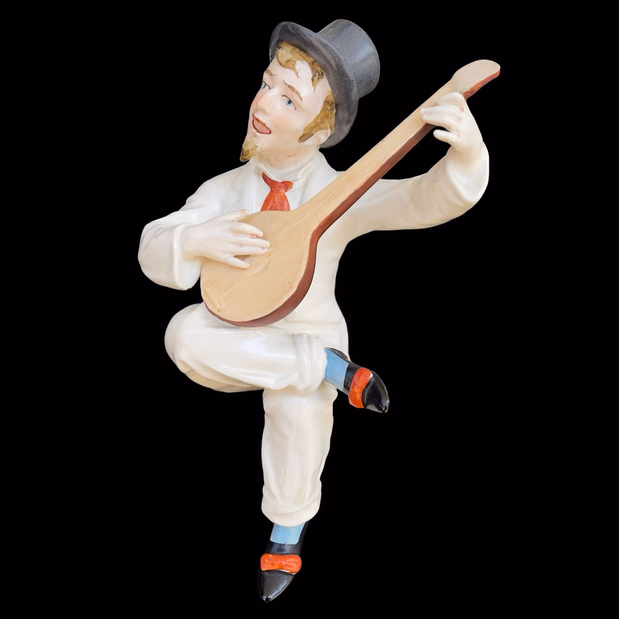 Antika Max Roesler (RMR) porslins figurer - Komplett orkester - 1918 Tyskland