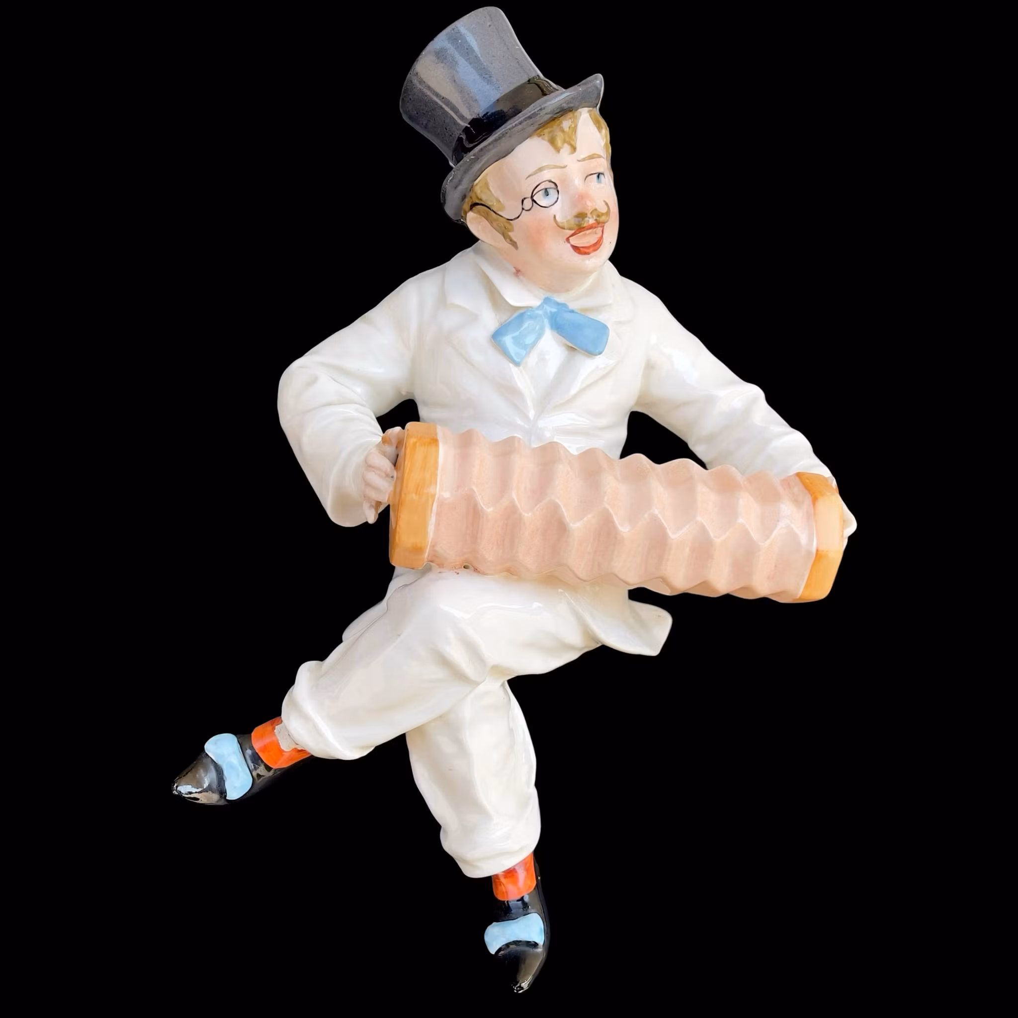 Antika Max Roesler (RMR) porslins figurer - Komplett orkester - 1918 Tyskland