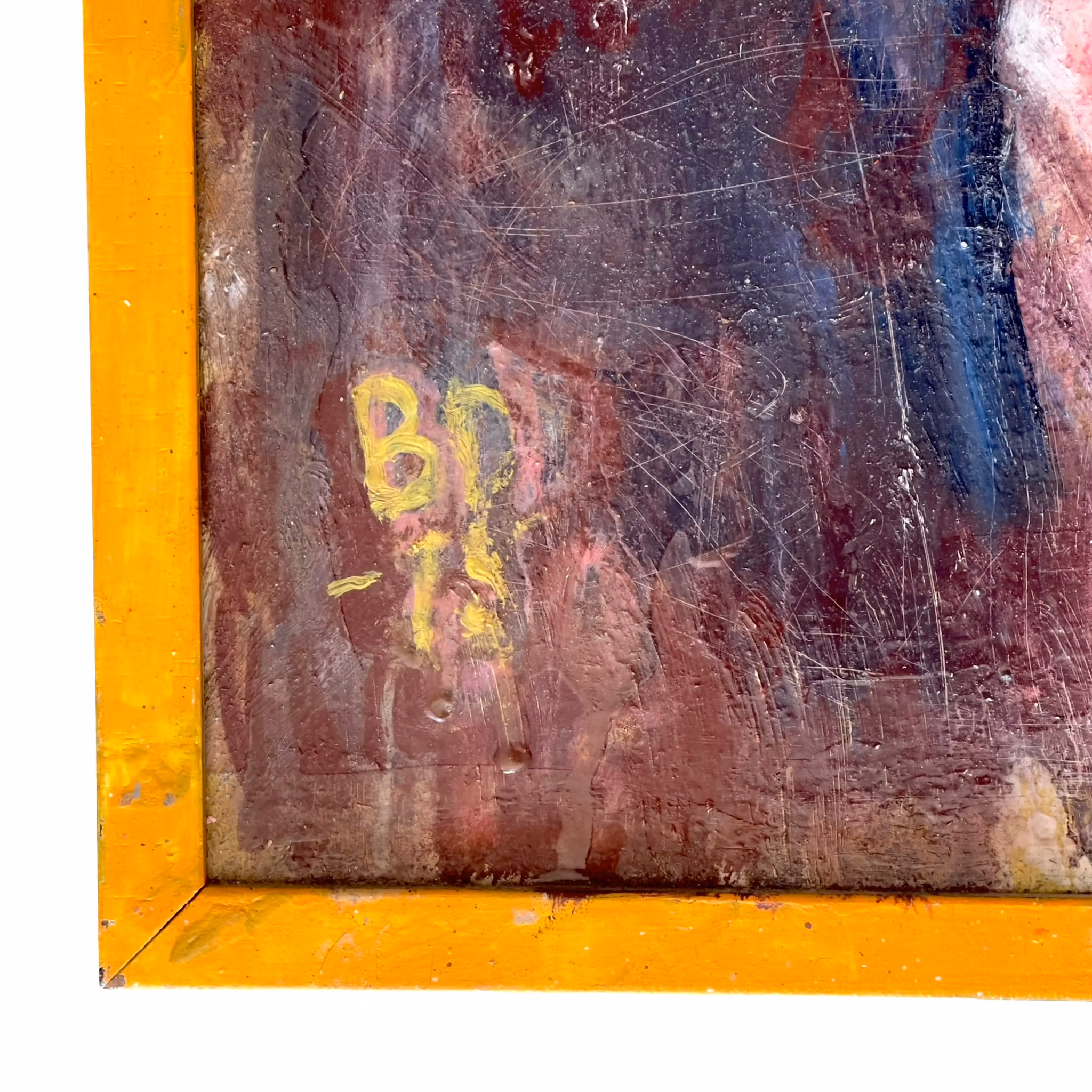Bengt Dahlberg 2015 - Oljemålning på duk - Original expressionistiskt porträtt