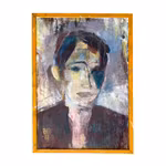 Bengt Dahlberg 2015 - Oljemålning på duk - Original expressionistiskt porträtt