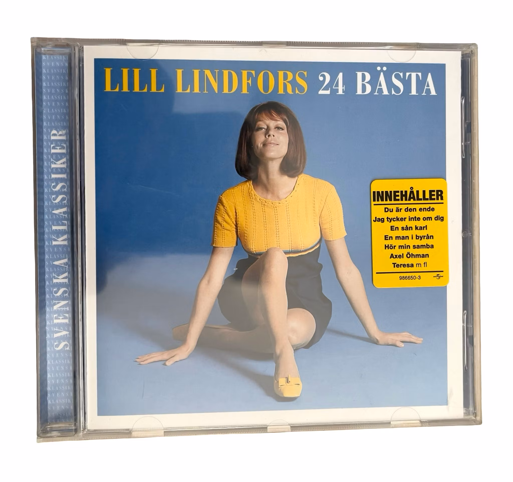 Lill Lindfors - 24 Bästa - Svensk Klassiker CD - 24 Original inspelningar