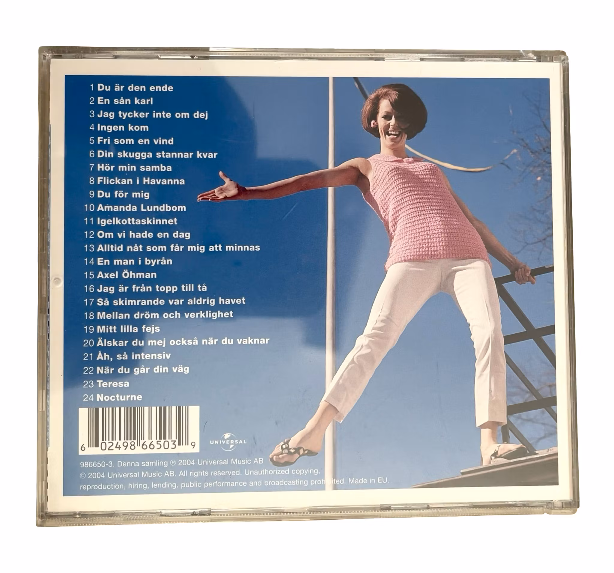 Lill Lindfors - 24 Bästa - Svensk Klassiker CD - 24 Original inspelningar