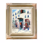 Charles Schölander (1903-1979) - Oljemålning på duk - Orientaliskt stadsmotiv