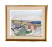 Anders A. Jönsson (1907-2002) - Oljemålning på duk - Bastioner