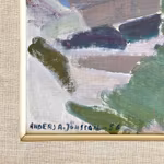 Anders A. Jönsson (1907-2002) - Oljemålning på duk - Bastioner