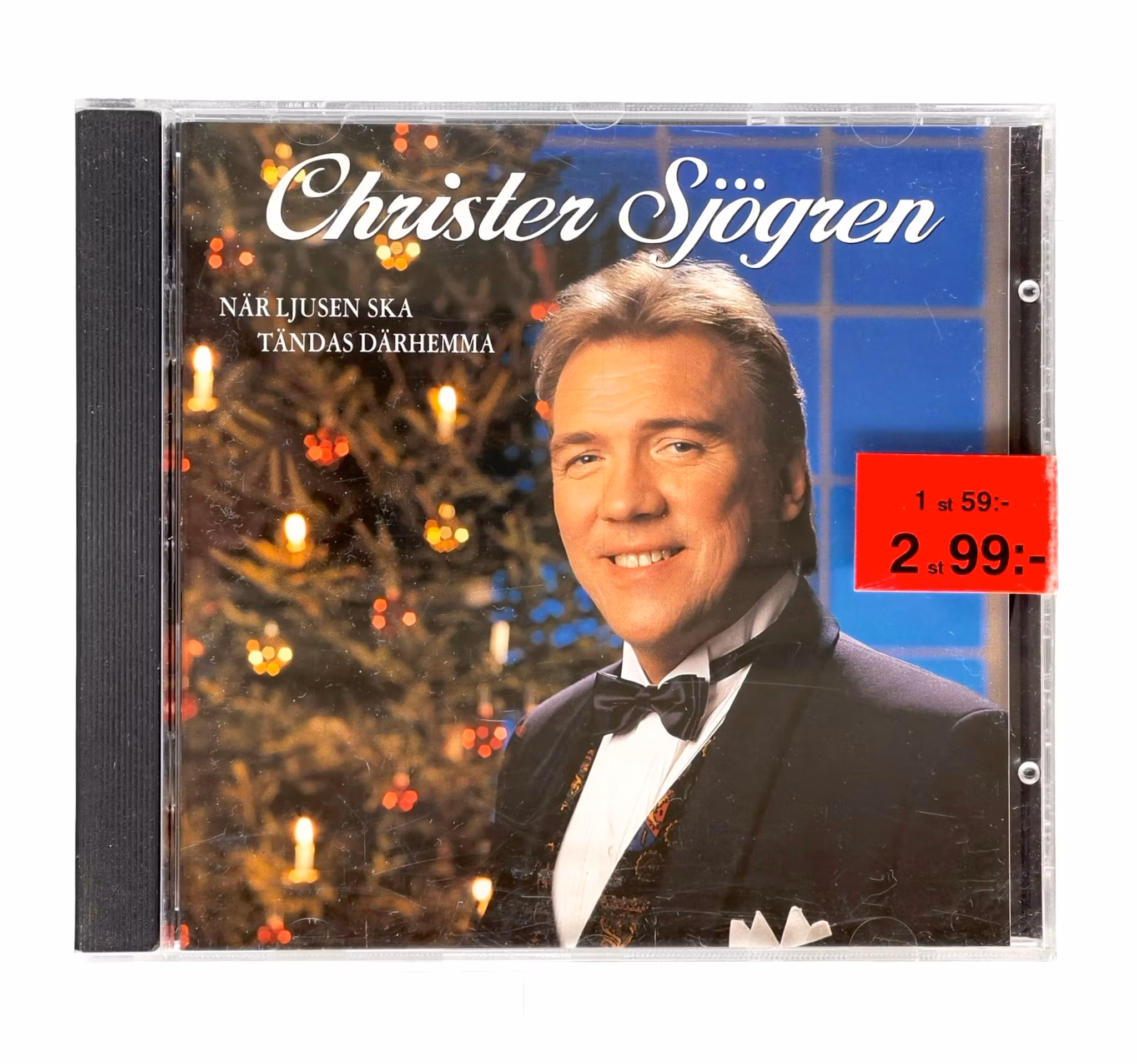 Christer Sjögren - När ljusen ska tändas därhemma - Plomberad CD - Svenska julklassiker
