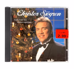 Christer Sjögren - Når lysene tennes hjemme - Forseglet CD - Svenske juleklassikere