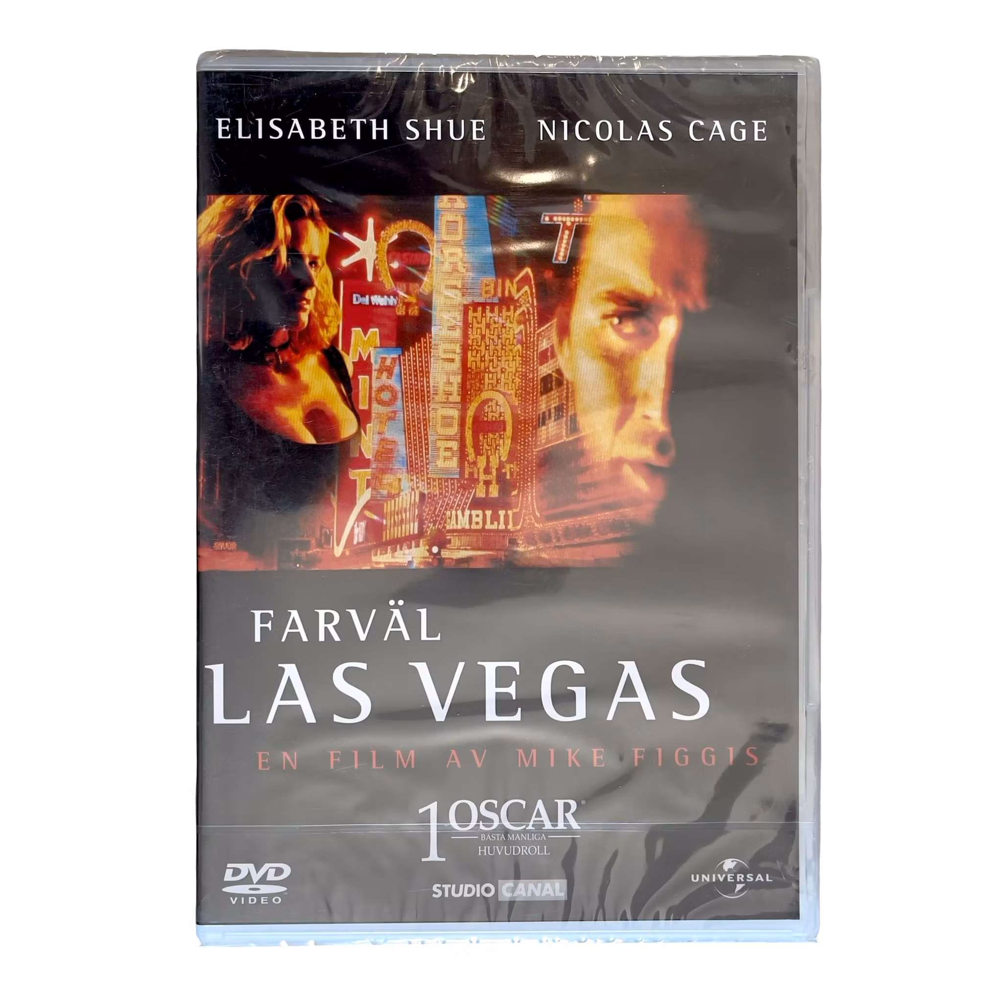 Farväl Las Vegas (Leaving Las Vegas) - Inplastad DVD - Nicolas Cage & Elisabeth Shue