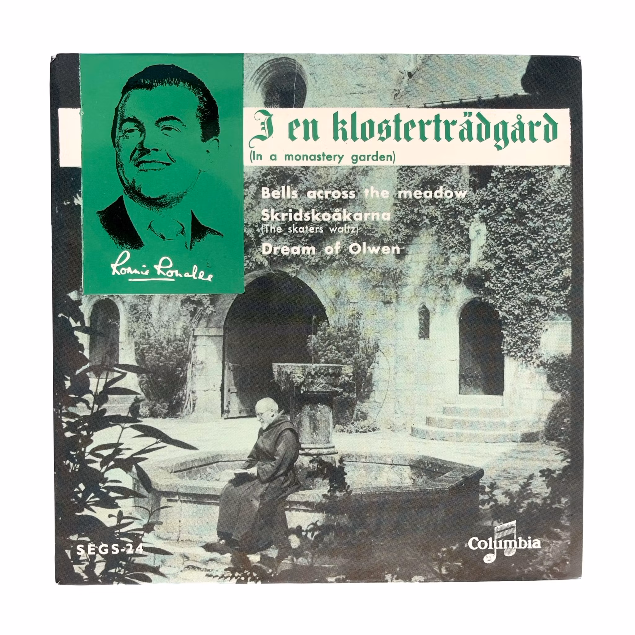 Ronnie Ronalde - I En Klosterträdgård - Svensk Columbia EP