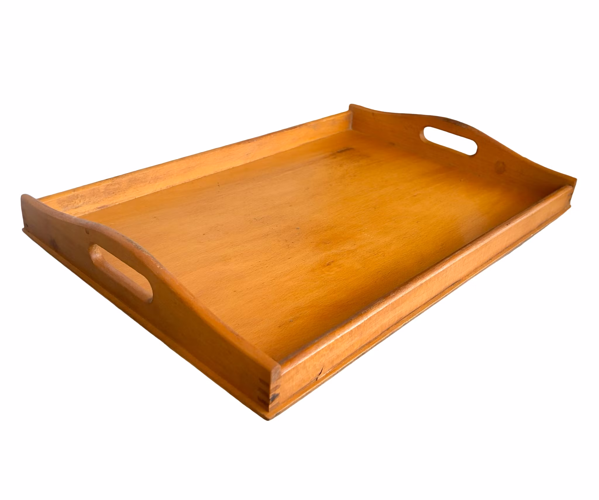 Vintage serverings bricka i trä - Klassisk skandinavisk design