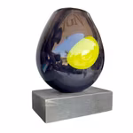 Lennart Nissmark - Sculpture en verre d'art - Atelier - Signée et datée 1991
