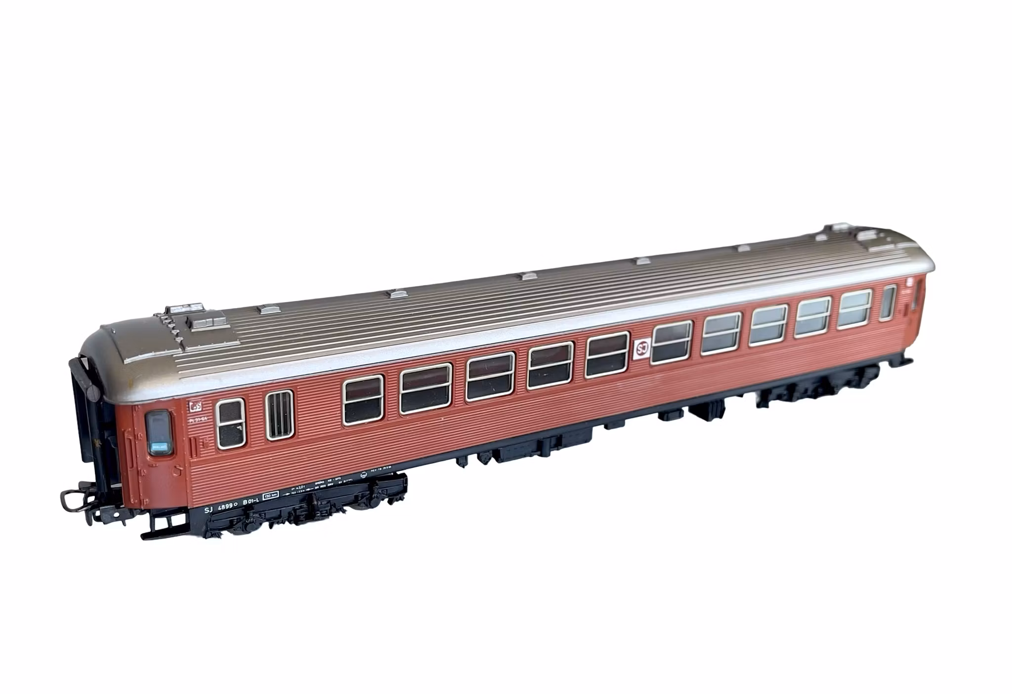 MÄRKLIN H0 - SJ D Zug Wagen / Voiture de tourisme 4072 - Suède - boîte d'origine