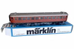 MÄRKLIN H0 - SJ D Zug Wagen / Voiture de tourisme 4072 - Suède - boîte d'origine