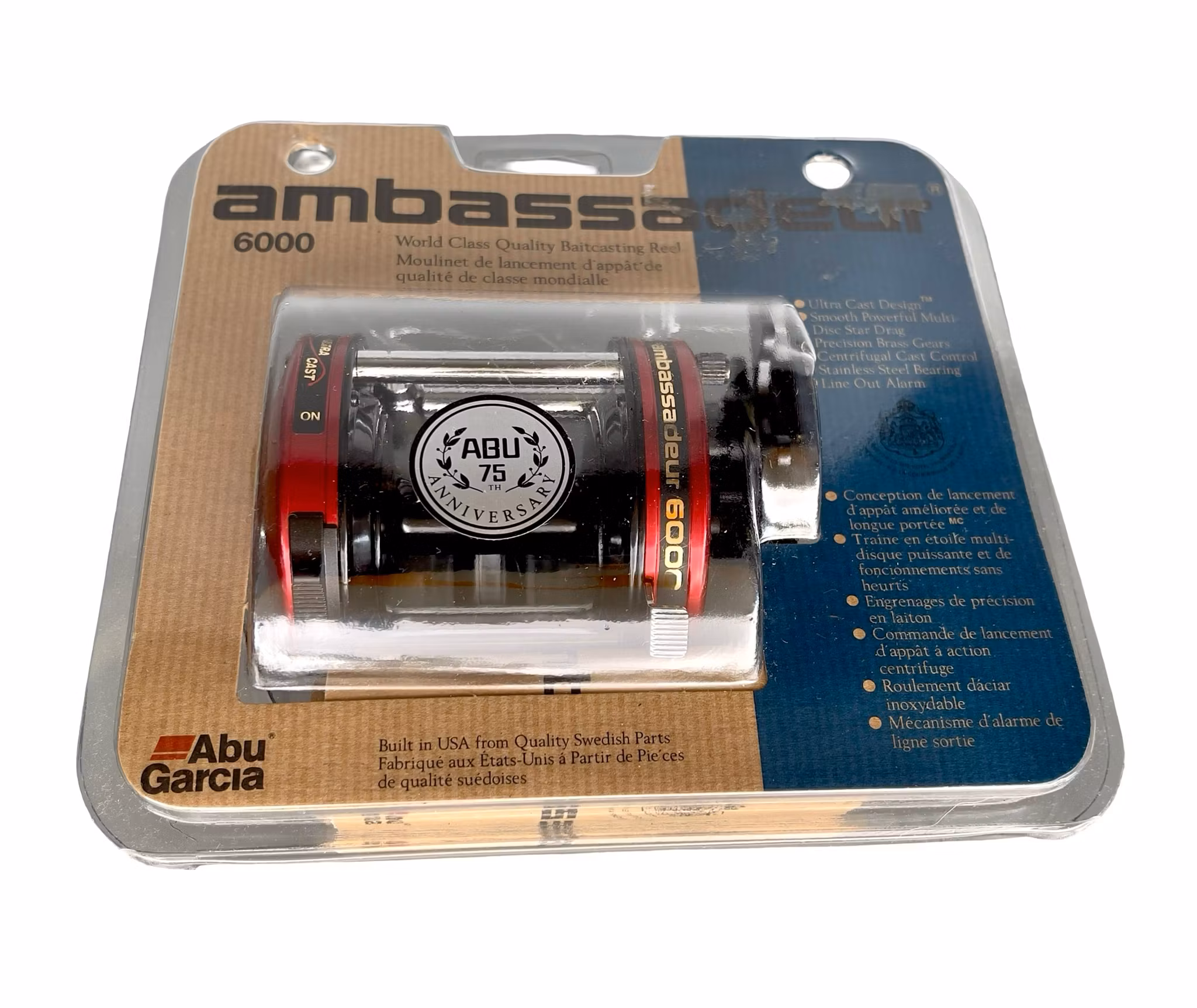 ABU Garcia Ambassadeur 6000 - 75th Anniversary - Ny Multirulle