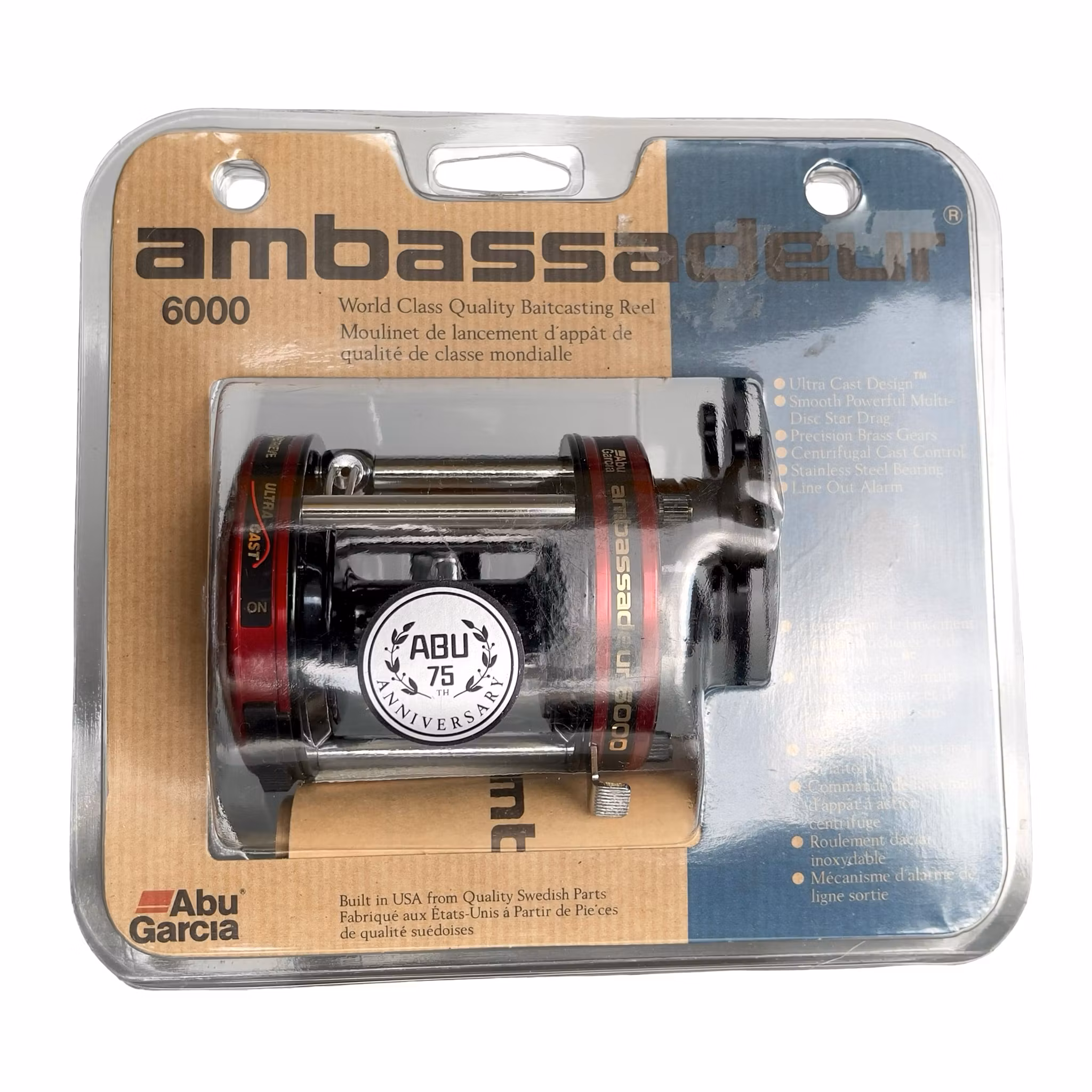 ABU Garcia Ambassadeur 6000 - 75th Anniversary - Ny Multirulle