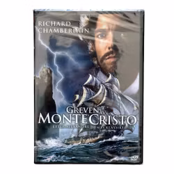 Greven af Monte Cristo - Richard Chamberlain - Indpakket DVD - Alexandre Dumas