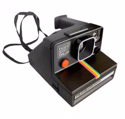 Polaroid Instant 1000 DeLuxe - Vintage Land Camera - Väska & Bruksanvisning