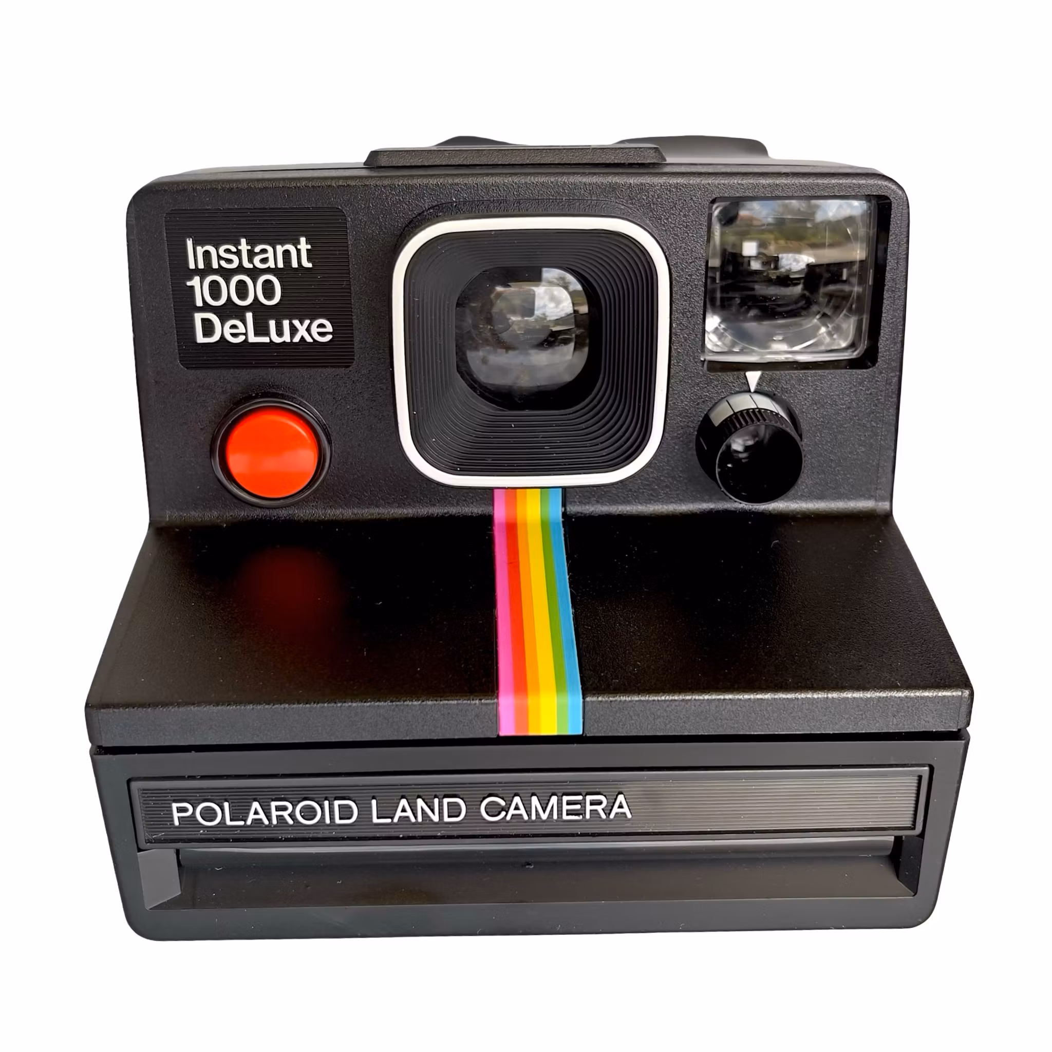 Polaroid Instant 1000 DeLuxe - Vintage Land Camera - Väska & Bruksanvisning
