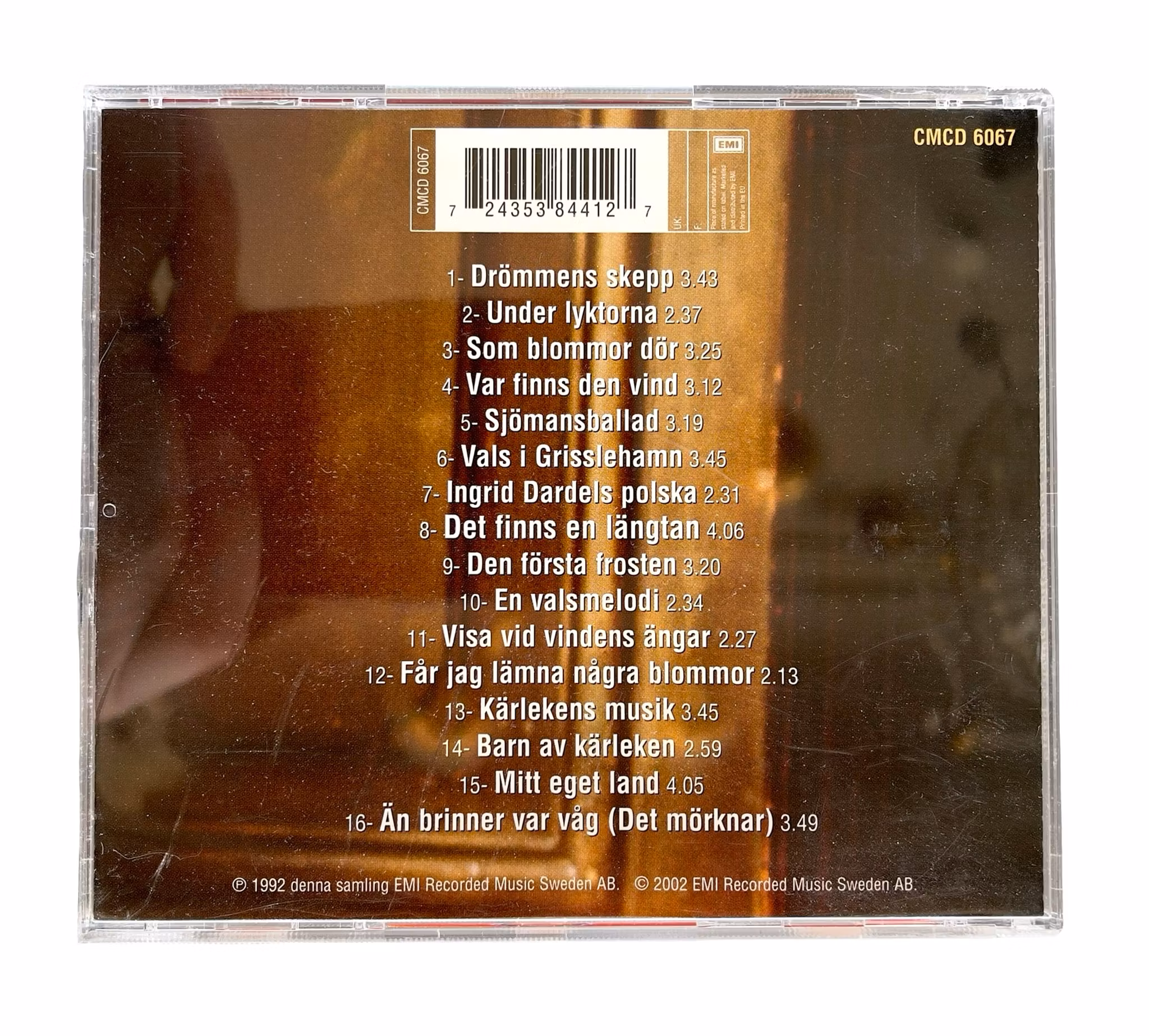 Staffan Percys - Drömmens skepp - Bästa 16 visor - EMI CD