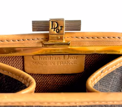 Christian Dior - Portfel/torebka vintage - Monogram Diora - Francja